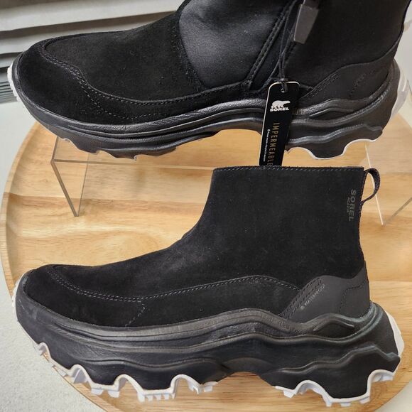 Sorel Women’s Waterproof Boots | Size 7 | Black Kinetic Breakthru Acadia - Picture 1 of 11